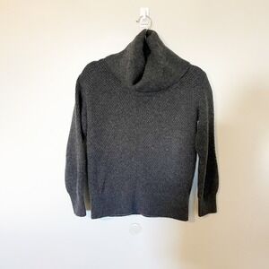 KJUS Geneva Wool Cashmere gray Sweater Turtleneck Icon‎